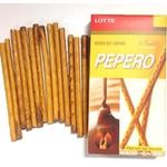 Lotte Pepero Chocolate Biscuit Stick Nude Filled With Chocolate 50g