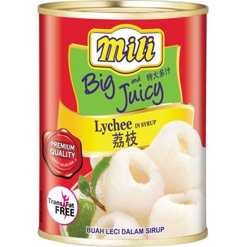 Mili Fruits In Heavy Syrup Lychee 565g