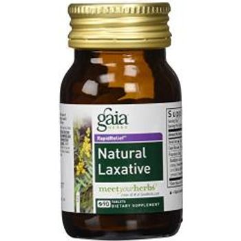 Gaia Herbs Natural Laxative 90 Tablets