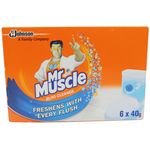 Mr Muscle Toilet Bowl Bloo Cleaner 6pcs 40g