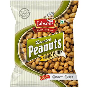 Jabson's Nimbu And Pudina Peanuts 140g