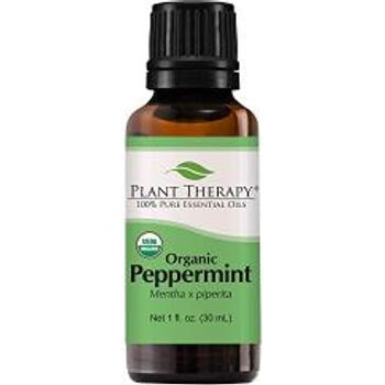 Plant Therapy Organic Peppermint Essential Oil 30ml
