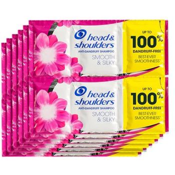 Head & Shoulders Anti Dandruff Shampoo Smooth And Silky 12pcs 12ml