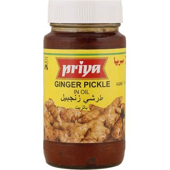 Priya Ginger Pickle with Garlic 300g