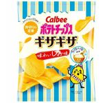 Calbee Potato Chips Giza Giza Jagged Taste Shio Flavour 60g