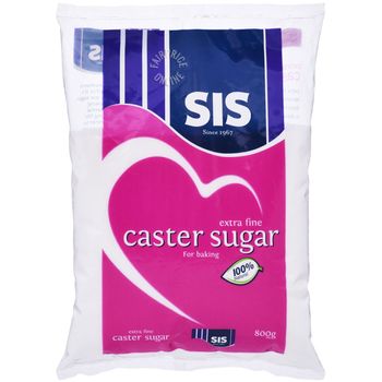 Sis Caster Sugar Extra Fine 800g