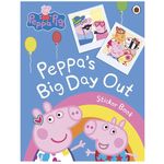 Ladybird Peppa Pig Peppas Big Day Out Sticker Scenes Book
