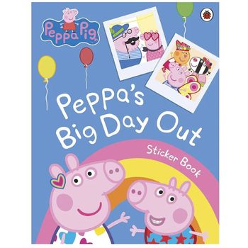 Ladybird Peppa Pig Peppas Big Day Out Sticker Scenes Book