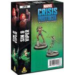 Atomic Mass Games Marvel Crisis Protocol Sin And Viper Character Pack Miniatures Battle Game