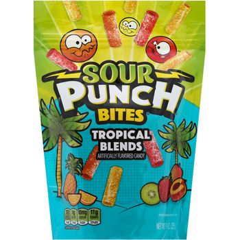 Bonart Sour Straws Barbie Tropical 35g