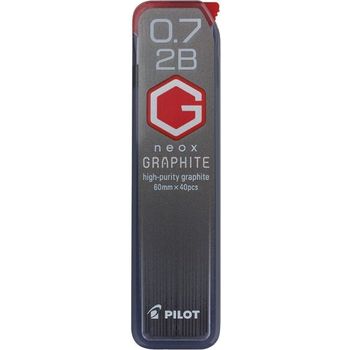 Pilot Neox Graphite Mechanical Pencil Lead 2B 40 Leads 0.7mm