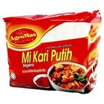 Agromas White Curry Noodles 4pcs 105g / Mi Kari Putih