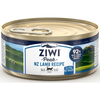 Ziwi Peak Canned Wet Cat Food All Natural High Protein Grain Limited Ingredient With Superfoods lamb Can 85g