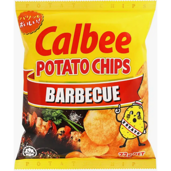 Calbee Potato Chips BBQ 72g