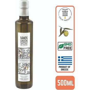 Farmers Union Extra Virgin Olive Oil Cold Pressed Conventional 500ml
