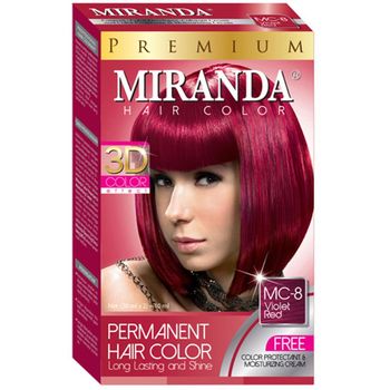 Miranda Hair Colour Mc 8 Violet Red 70ml
