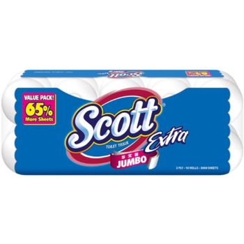 Scott Extra 2ply Toilet Tissue Regular 20 X 180 Sheets