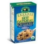 Nature's Path Organic Instant Hot Oatmeal Cinnamon Blueberry Flaxseed 8 Packets