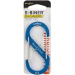 Nite Ize S Biner Aluminum Dual Carabiner Blue 17g
