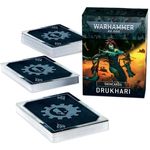 Games Workshop Warhammer 40,000: Datacards Drukhari 9th edition