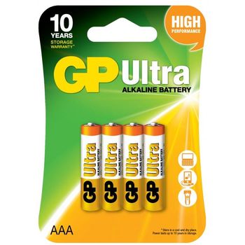 GP Battery Ultra Alkaline 24AU U4 AAA LR03
