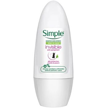 Simple Roll On Deodorant Anti Perspirant Invisible 45ml