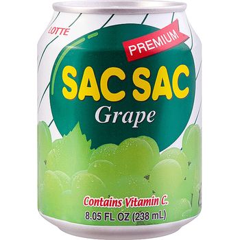Lotte Sac Sac Grape 238ml