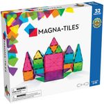 Magna-Tiles 32-piece Clear Colors Set