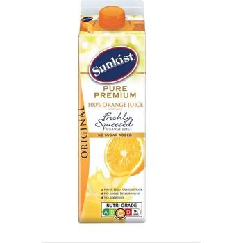 Sunkist Pure Premium Original Orange Juice 1L