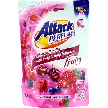 Attack Perfume Plus Antibacterial Fruity 1.4kg