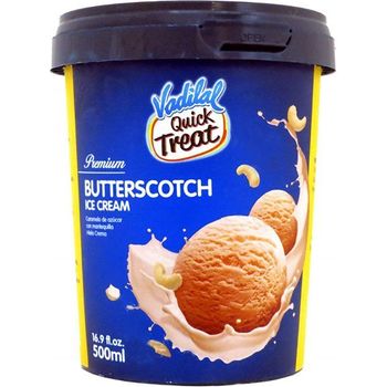 Vadilal Butterscotch Icecream 500ml