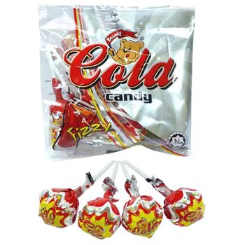 Beardy Cola Candy Lollipop 10pcs