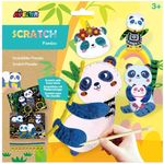 Avenir Scratch Art Pandas