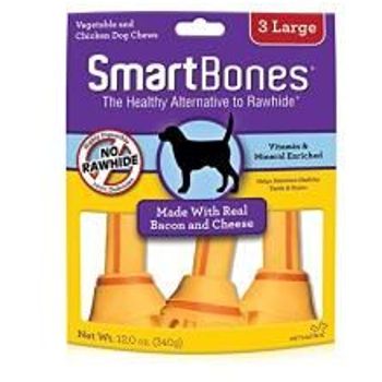 Smartbones Bacon & Cheese Large 3pc
