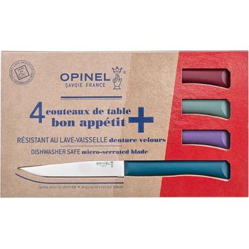 Opinel No.125 Table Knives 4 Piece Set