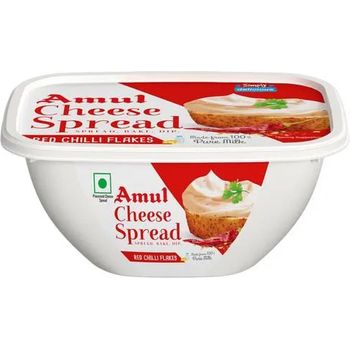 Amul Processed Cheese Spread Red Chilli Flakes Milk 200g