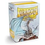Arcane Tinman Sleeves Dragon Shield Matte Silver One Size At-11008