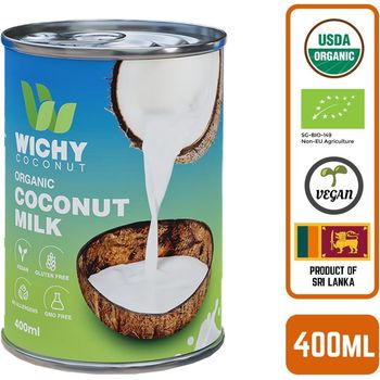 Wichy Organic Coconut Milk 400ml