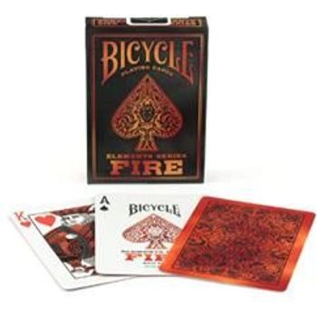 Bicycle Elements Series Fire Playing Cards