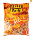 Ramly Potato Wedges Spicy 1kg