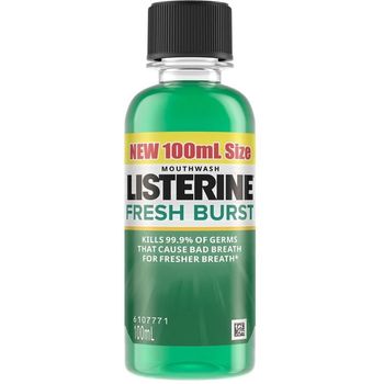 Listerine Mouthwash Fresh Burst 100ml