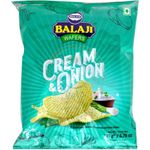 Balaji Cream And Onion Potato Wafers 135g