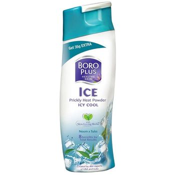 Boro Plus Talc Prickly Heat Ice Cool Powder 150g