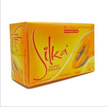 Silka Skin Whitening Soap Papaya 135g