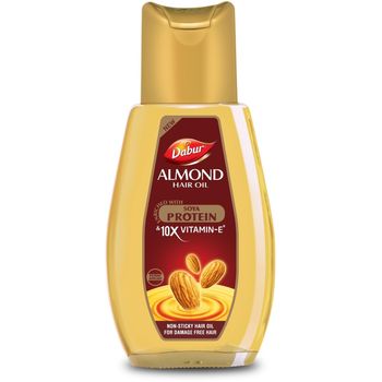 Dabur Almond Hair Oil With Keratin Protein 190ml