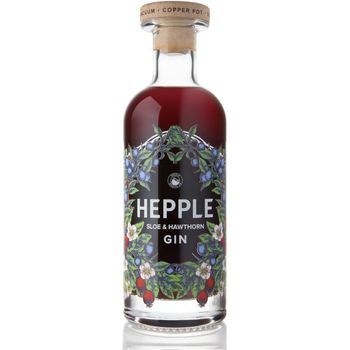 Hepple Sloe And Hawthorn Gin 500ml
