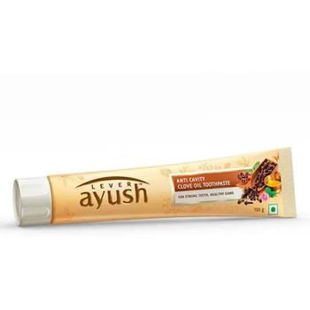 Lever Ayush Anti Cavity Natural Ayurvedic Clove Oil Toothpaste 150g