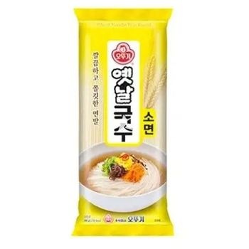 Ottogi Wheat Noodle Thin Round 500g