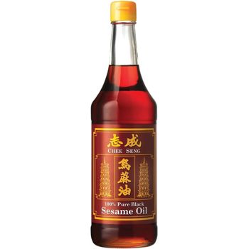 Chee Seng Pure Black Sesame Oil 650ml