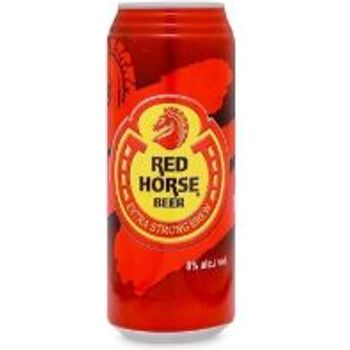 Red Horse Beer Cans